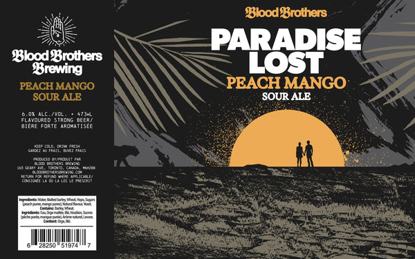 PARADISE LOST - PEACH MANGO • 473 ML TALL CAN