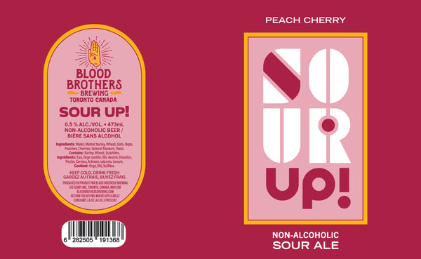 SOUR UP PEACH CHERRY • 473 ML TALL CAN