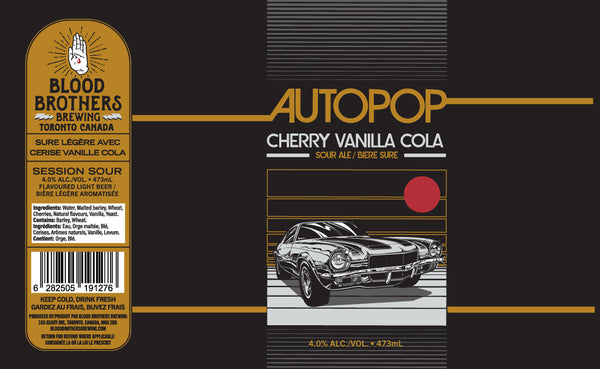 AUTOPOP - CHERRY VANILLA COLA • 473 ML TALL CAN