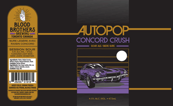 AUTOPOP - CONCORD CRUSH • 473 ML TALL CAN