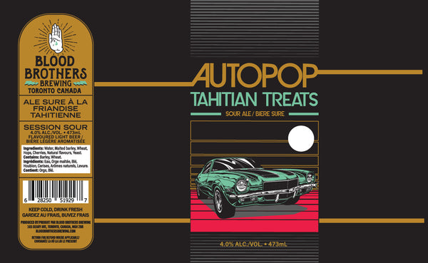 AUTOPOP - TAHITIAN TREATS - 473 ML TALL CAN