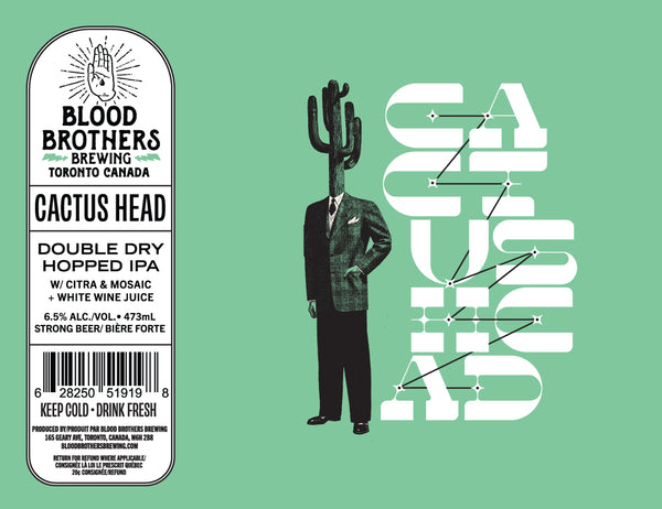 CACTUS HEAD • 473 ML TALL CAN