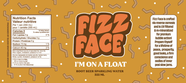 FIZZ FACE - I'M ON A FLOAT • 355 ML CAN