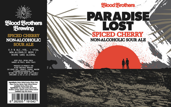 PARADISE LOST - NON ALC SPICED CHERRY • 473 ML TALL CAN